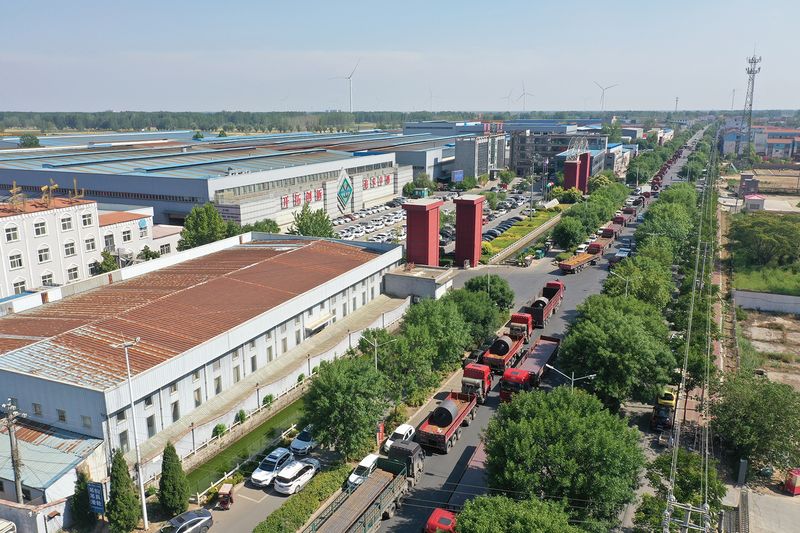 11万吨！河南尊龙抖圈官网钢材陆续到位