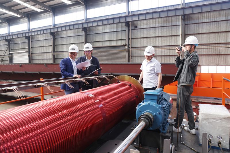 质量月里，，，，，，，喜报频传｜河南尊龙抖圈官网承造宝钢股份、安徽宝镁项目起沉机通过专家A检